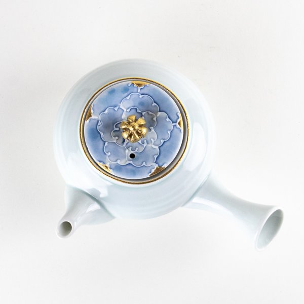 画像4: 金牡丹（青）　U急須 (4)