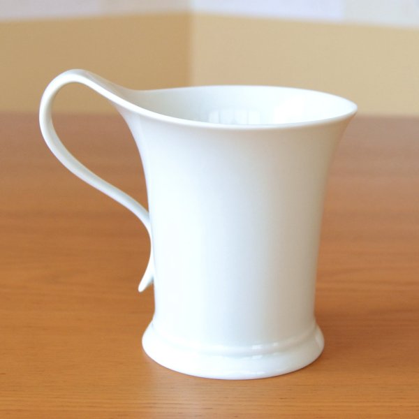 画像2: シンプルホワイト　マグカップ (2)