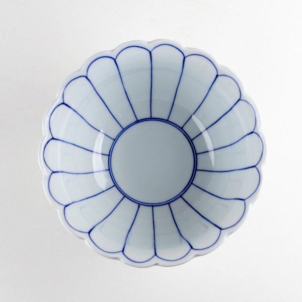 画像3: 菊割(呉須) 丼 (3)