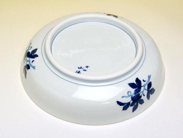 画像4: 染錦ぶどう 9寸鉦鉢 (4)