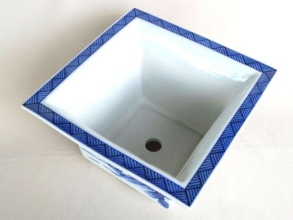 画像2: 山水 角型植木鉢(大) (2)