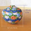画像5: 染錦菊華紋 小花瓶 藤井錦彩 作 (5)