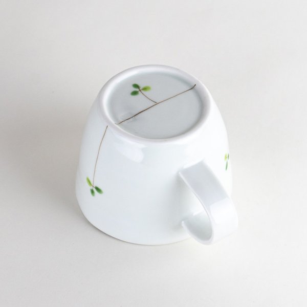 画像4: 【名入れ・名前入り】クローバー (緑)マグカップ (4)