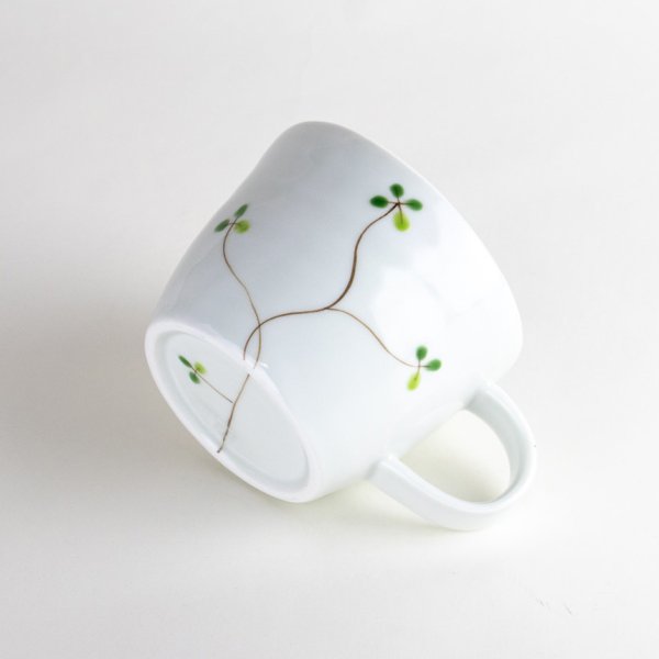 画像5: 【名入れ・名前入り】クローバー (緑)マグカップ (5)