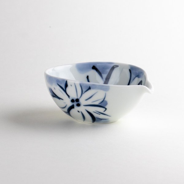 画像2: 花紋帯 片口小付 (2)