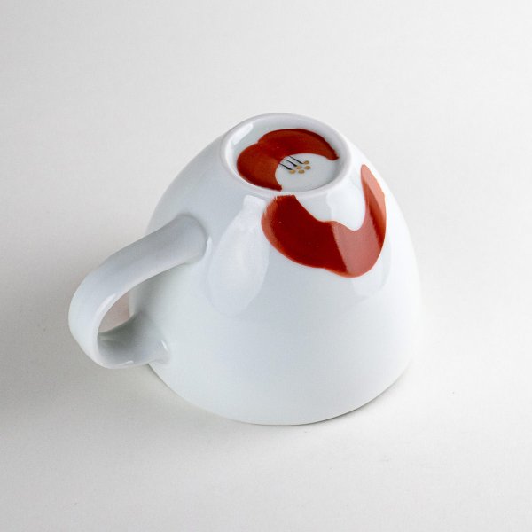 画像5: 【名入れ・名前入り】思い花 (赤)マグカップ (5)