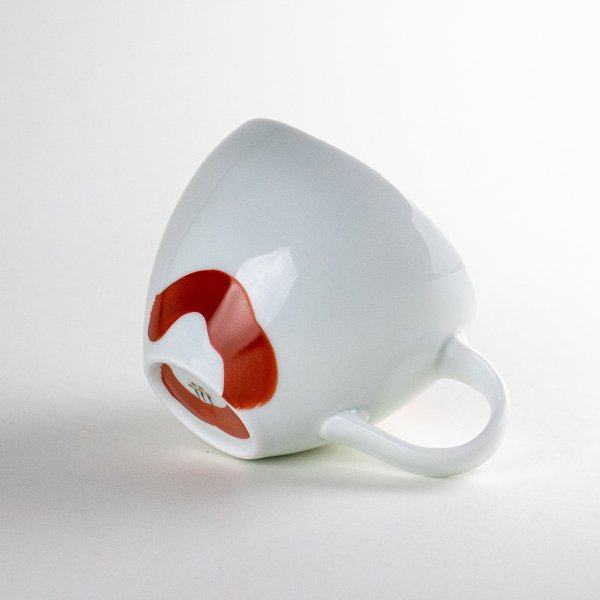 画像6: 【名入れ・名前入り】思い花 (赤)マグカップ (6)