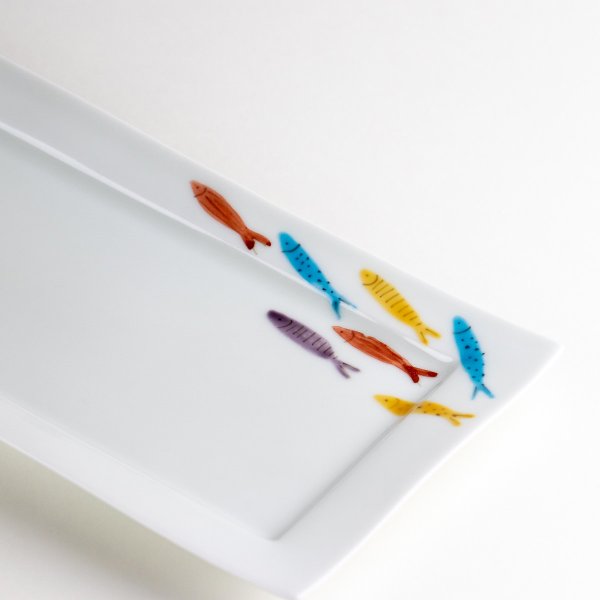 画像7: 彩魚 帯皿 (7)