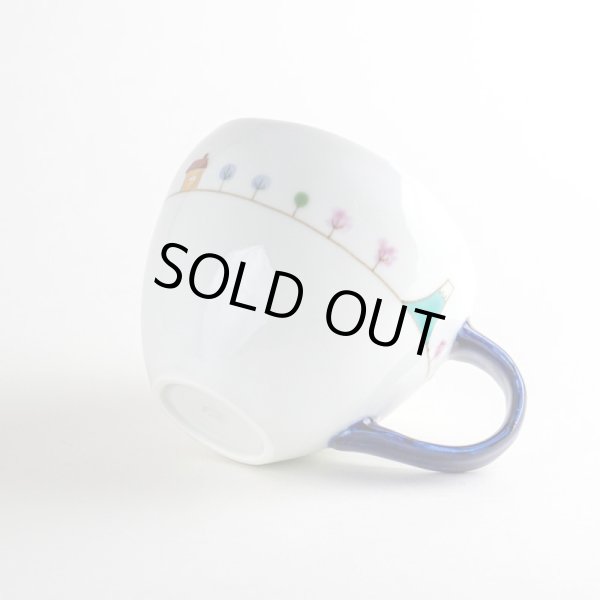 画像5: 風の森（青） マグカップ (5)