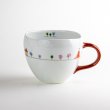 【有田焼】風の森（赤） マグカップ