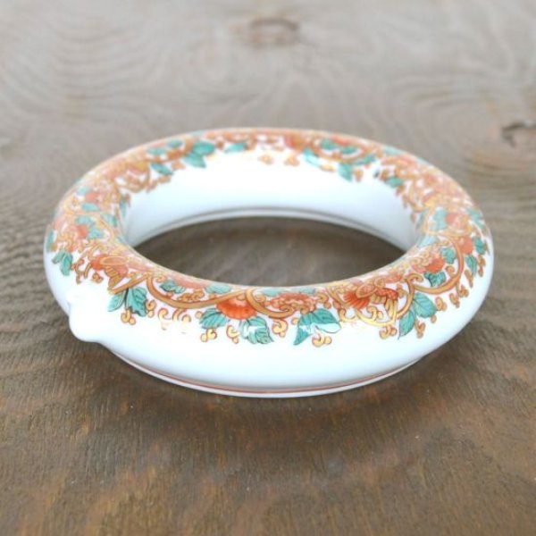 画像4: 錦彩笹菊紋 水滴(木箱入) (4)