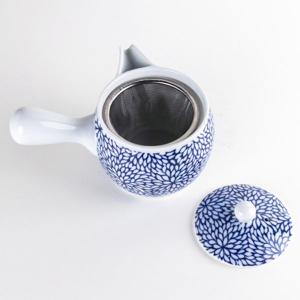 画像6: 菊華ブルー　軽々U急須 (6)