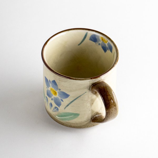 画像4: 【名入れ・名前入り】花りんどう(青)マグカップ (4)