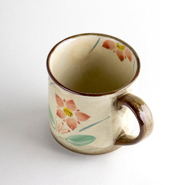 画像4: 【名入れ・名前入り】花りんどう(赤)マグカップ (4)