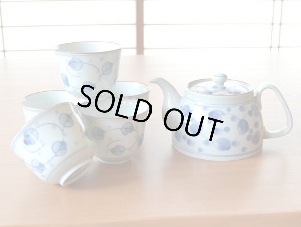 都草 Ｕポット茶器揃（化粧箱入）