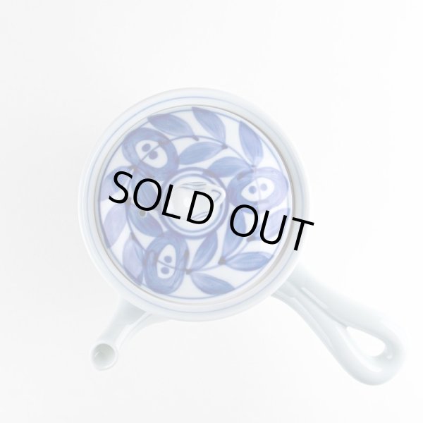 画像5: ルリ木の葉 U急須 (5)