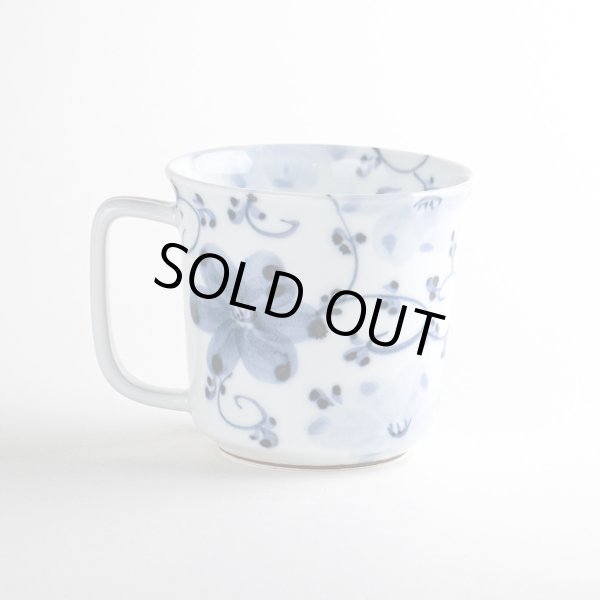 画像2: 藍の花 マグカップ (2)