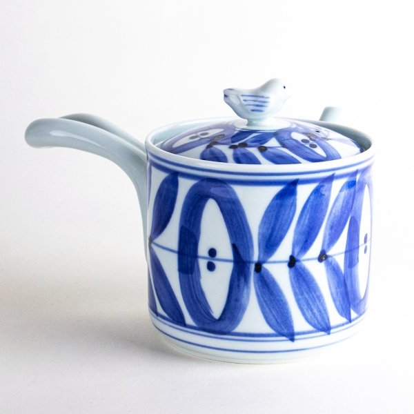 画像3: ルリ木の葉　軽々（新）U急須 (3)