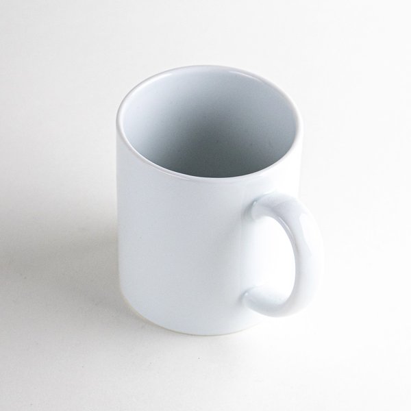 画像4: 【名入れ・名前入り】白磁 突立マグカップ (4)