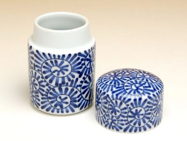 画像2: 蛸唐草(青) 楊枝入 (2)