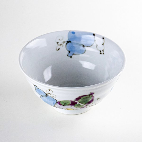 画像2: 花六瓢(青)茶碗 (2)