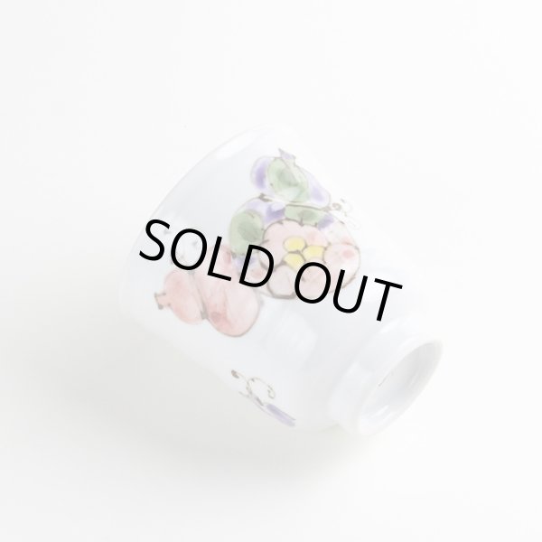 画像5: 【名入れ・名前入り】花六瓢(赤)湯呑 (5)