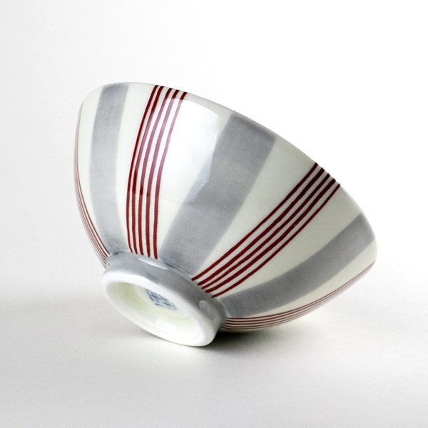 画像4: いなせ（赤）茶碗 (4)