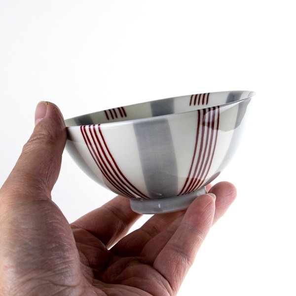 画像5: いなせ（赤）茶碗 (5)