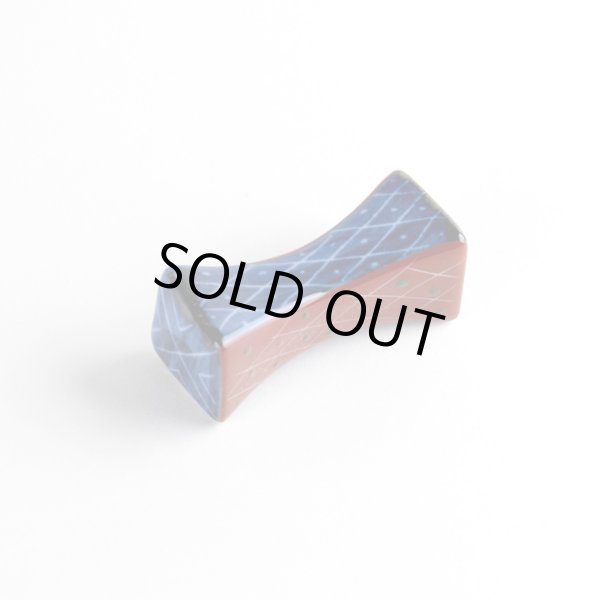 画像2: 染錦地紋 箸置き (2)