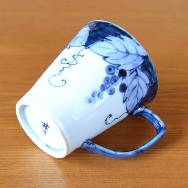 画像6: 渕濃ぶどう（青） 新マグカップ (6)