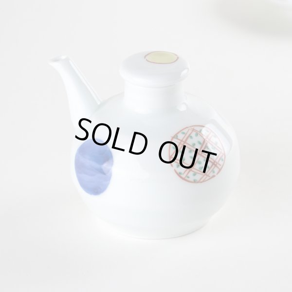 画像4: 丸紋模様 醤油さし (4)