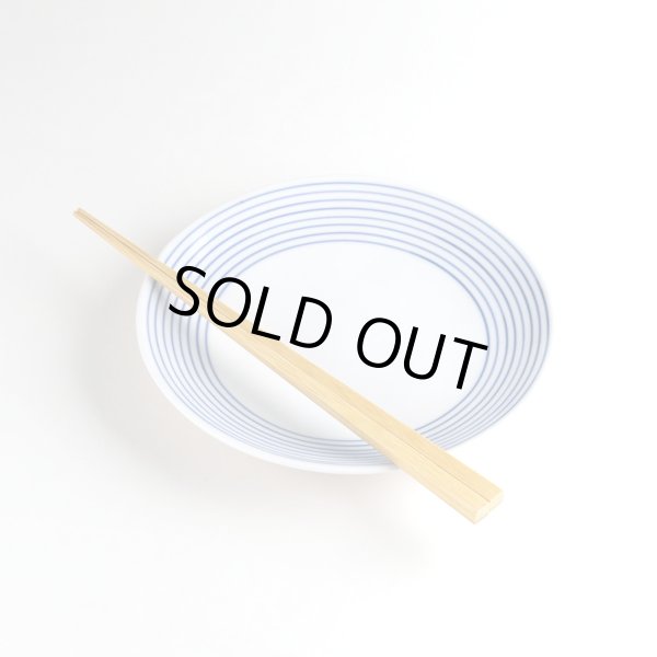 画像6: 二彩千筋 ５寸皿（１枚） (6)