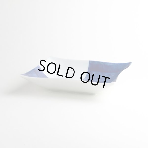 画像3: 市松 5寸角浅鉢 (3)