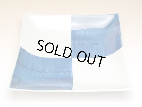 画像3: 市松 ８寸角浅鉢 (3)