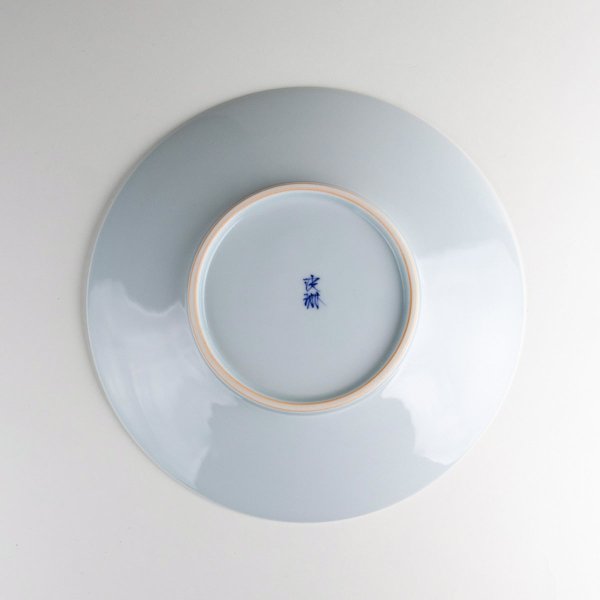 画像4: 涼青磁 7寸皿 (4)