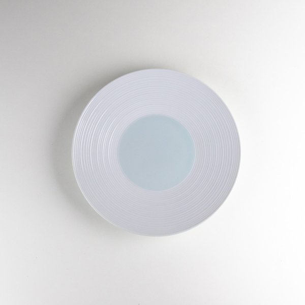 画像2: 涼青磁 6寸皿 (2)