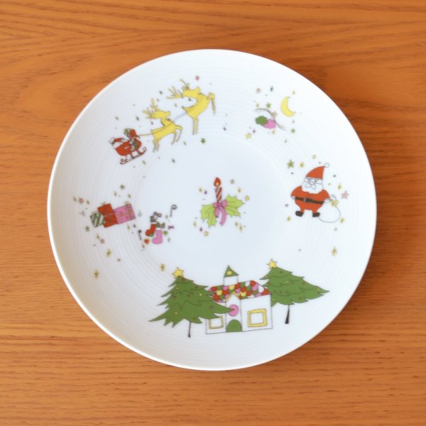 画像2: クリスマス　ケーキ皿 (2)