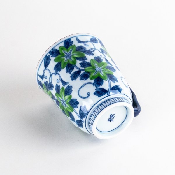 画像5: 白鉄仙（緑）　マグカップ (5)