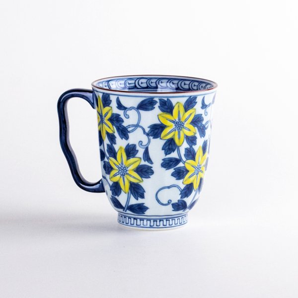 画像2: 白鉄仙（黄）　マグカップ (2)