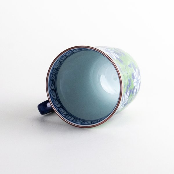 画像6: 濃鉄仙（緑）　マグカップ (6)