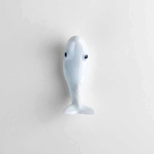 画像4: くじら（青白磁）　箸置 (4)