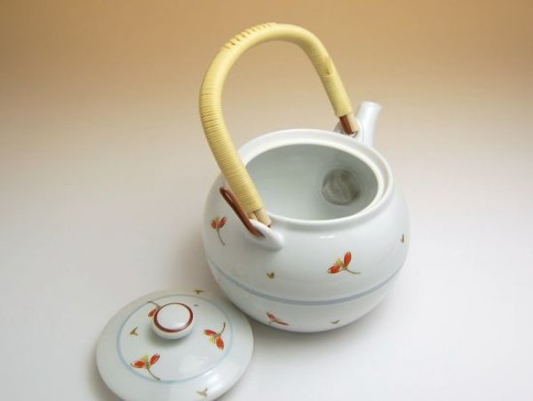 画像2: あかね草 5号土瓶 (2)