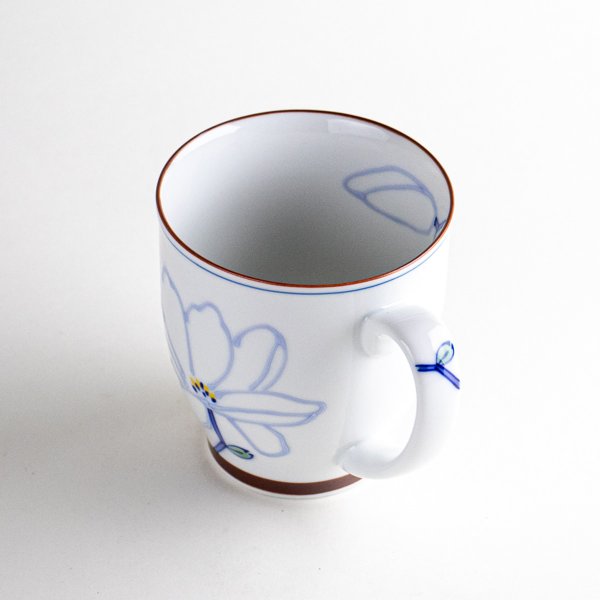 画像4: 【名入れ・名前入り】ワルツ(青)マグカップ (4)