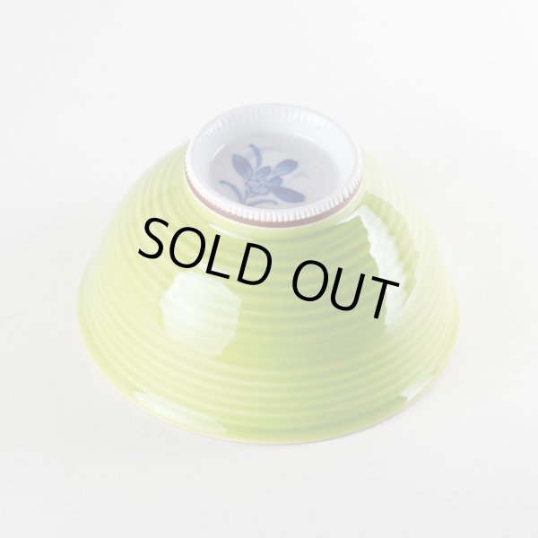 画像3: 蘭の香り （緑）茶碗 (3)