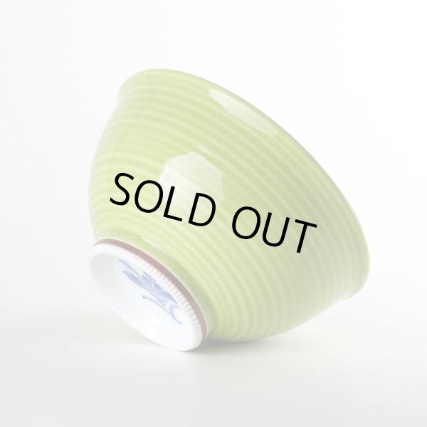 画像4: 蘭の香り （緑）茶碗 (4)