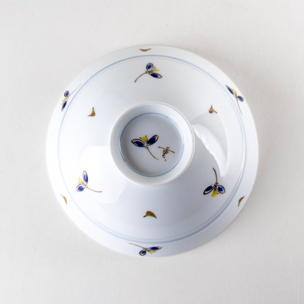 画像3: あかね草 (青)茶碗 (3)