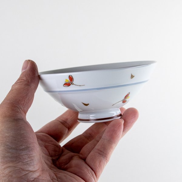 画像5: あかね草 (赤)茶碗 (5)