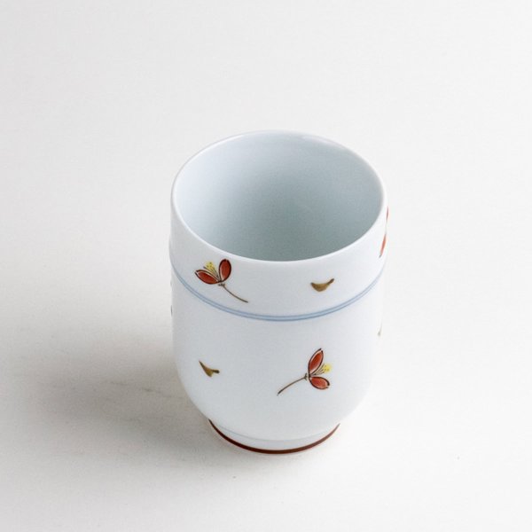 画像2: あかね草 (赤)湯呑 (2)