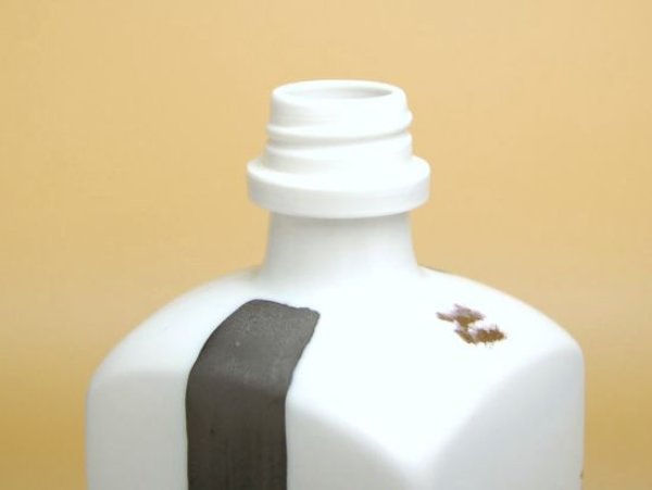 画像2: ゼブラ金彩 長角焼酎ボトル（ネジ式キャップ） (2)