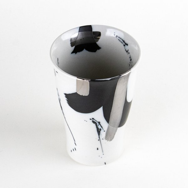 画像3: ゼブラ銀彩　キーポ ビールカップ (3)